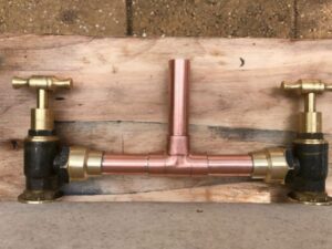 Custom copper tap created by Mona Vale and Northern Beaches plumber Plumber Olly