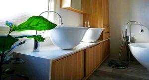 A bathroom fitted by our plumbers on the Northern Beaches of Sydney
